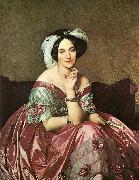 Jean-Auguste Dominique Ingres the baroness rothschild oil painting on canvas